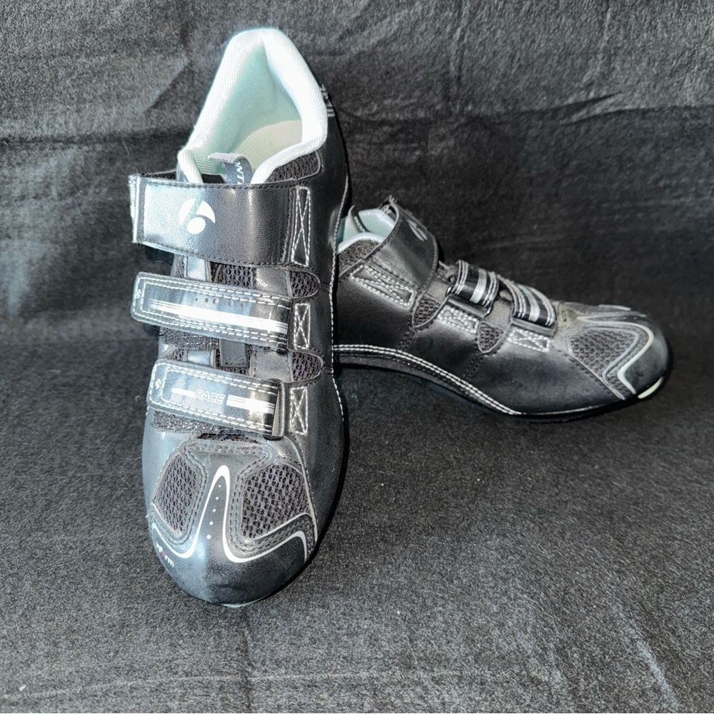 Women's Bontrager Inform Race Road Cycling Shoes US 8.5 w/ 3 Black Straps